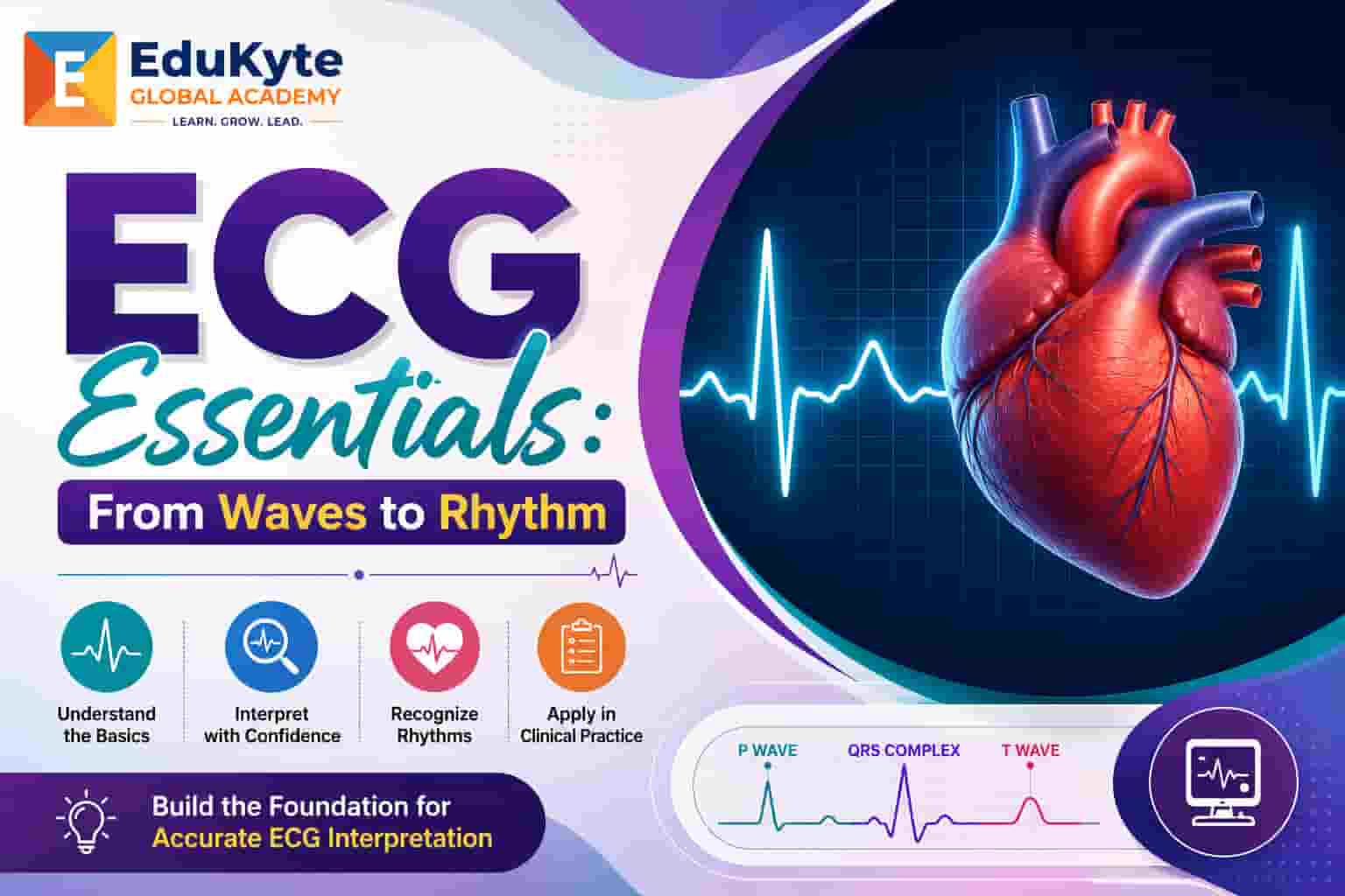 ECG Essentials: From Waves to Rhythm